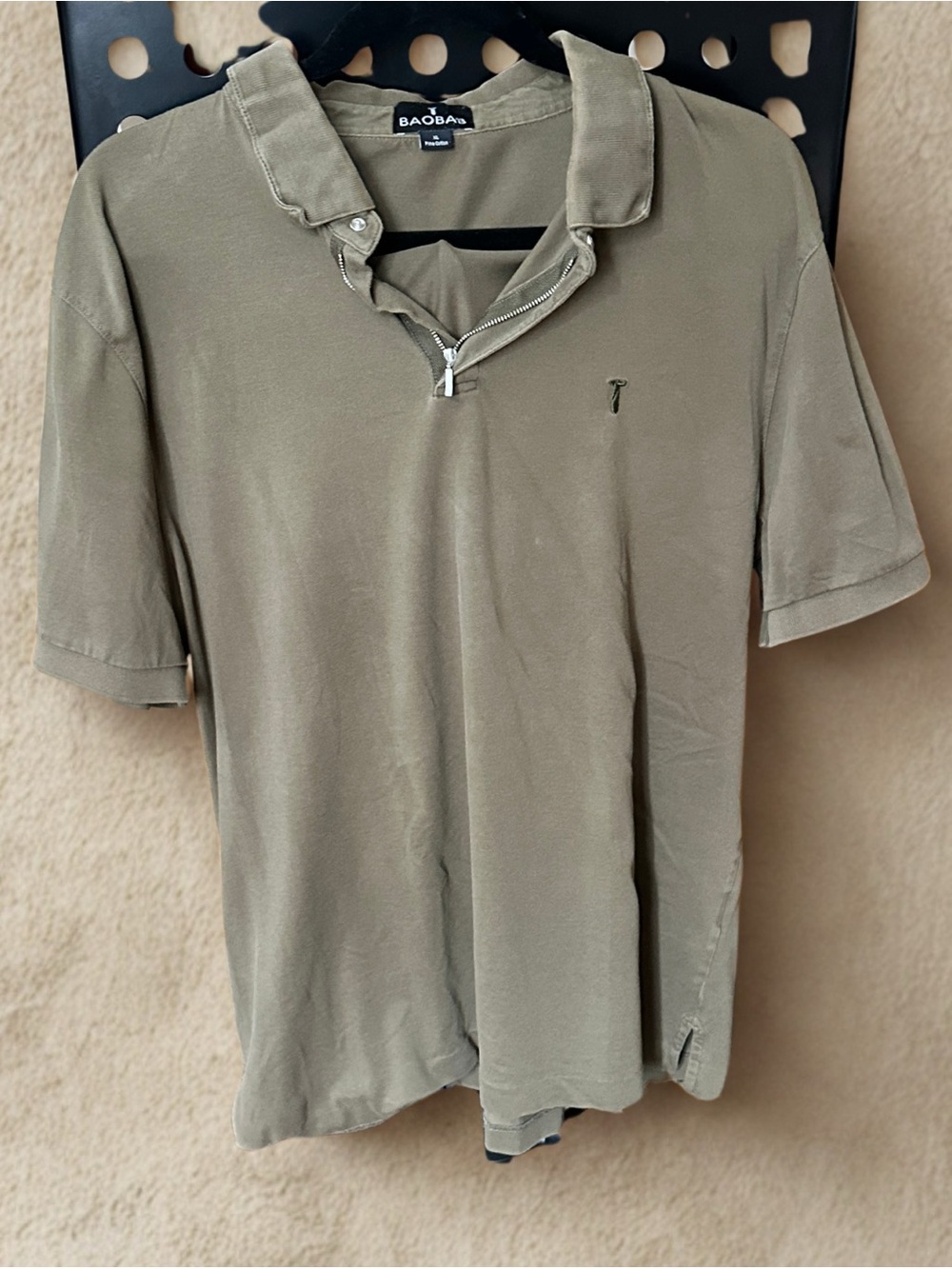 Baobab Collection Men's Olive Polo